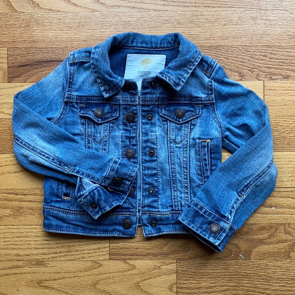 Toddler Girls Tucker + Tate denim jacket